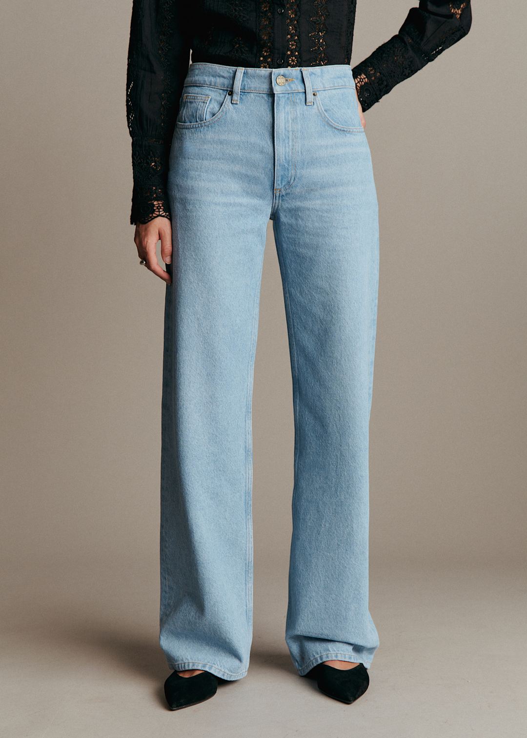 Le Wide Leg - Bleu Clair