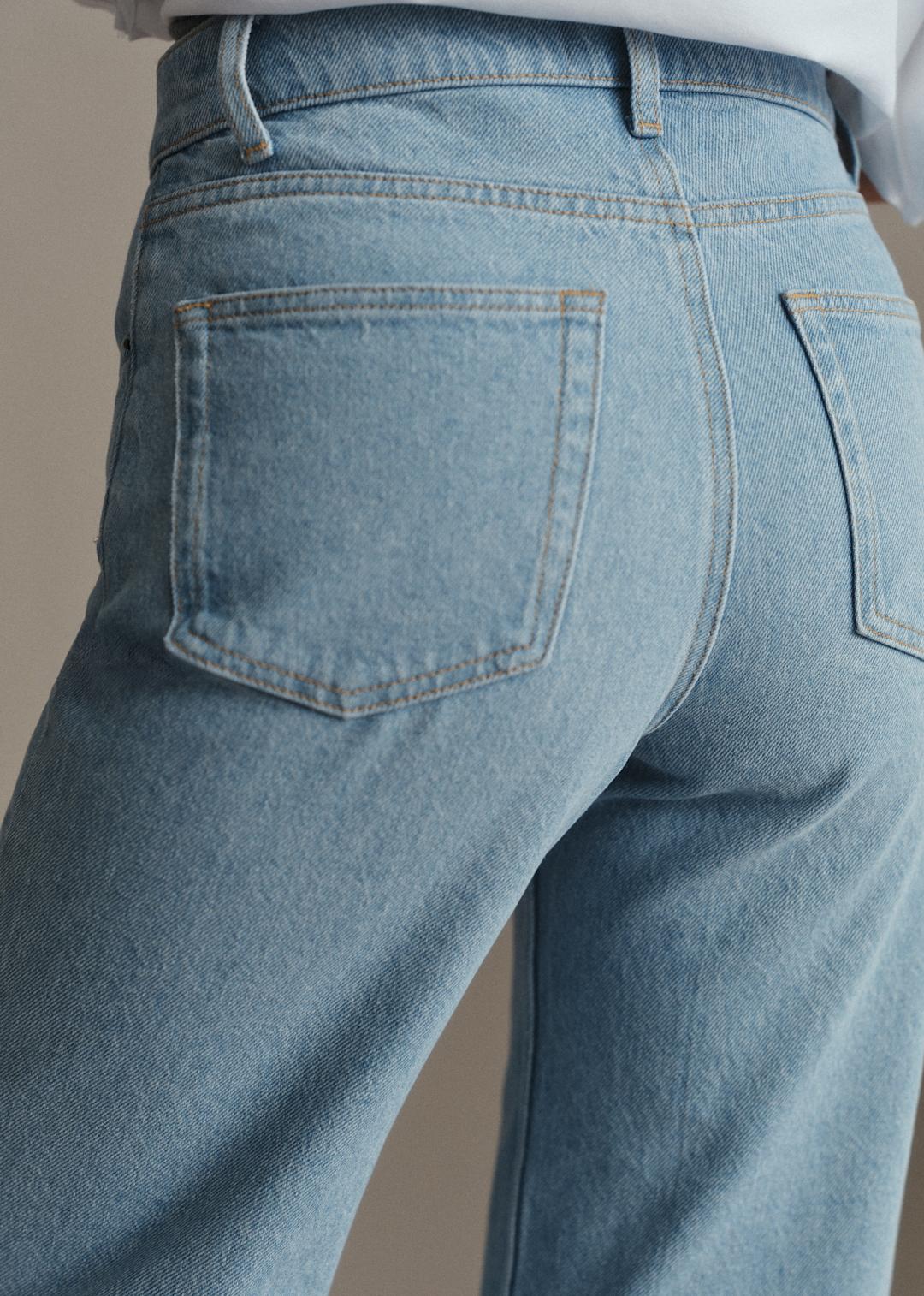 Le Wide Leg - Bleu Clair